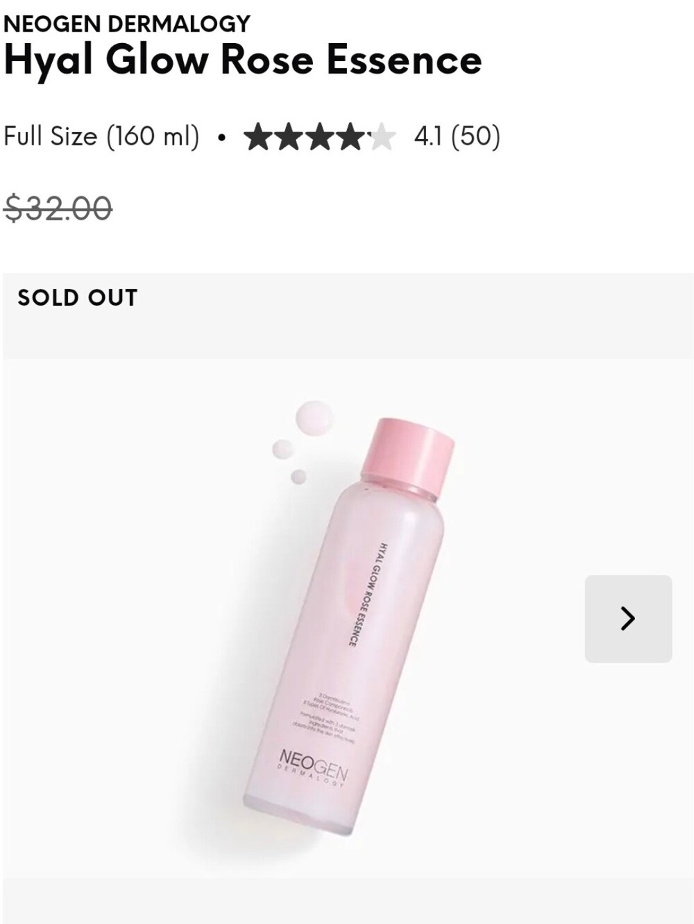 Hyal Glow Rose Essence Toner — Pink Hydrating Essence